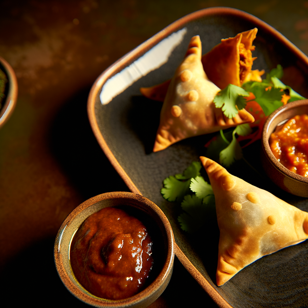 Spiced Lamb Samosas